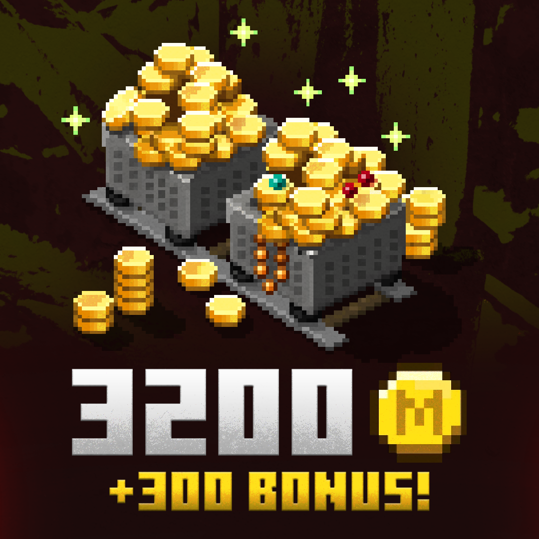 Minecoin 3200 + 300 Bonus