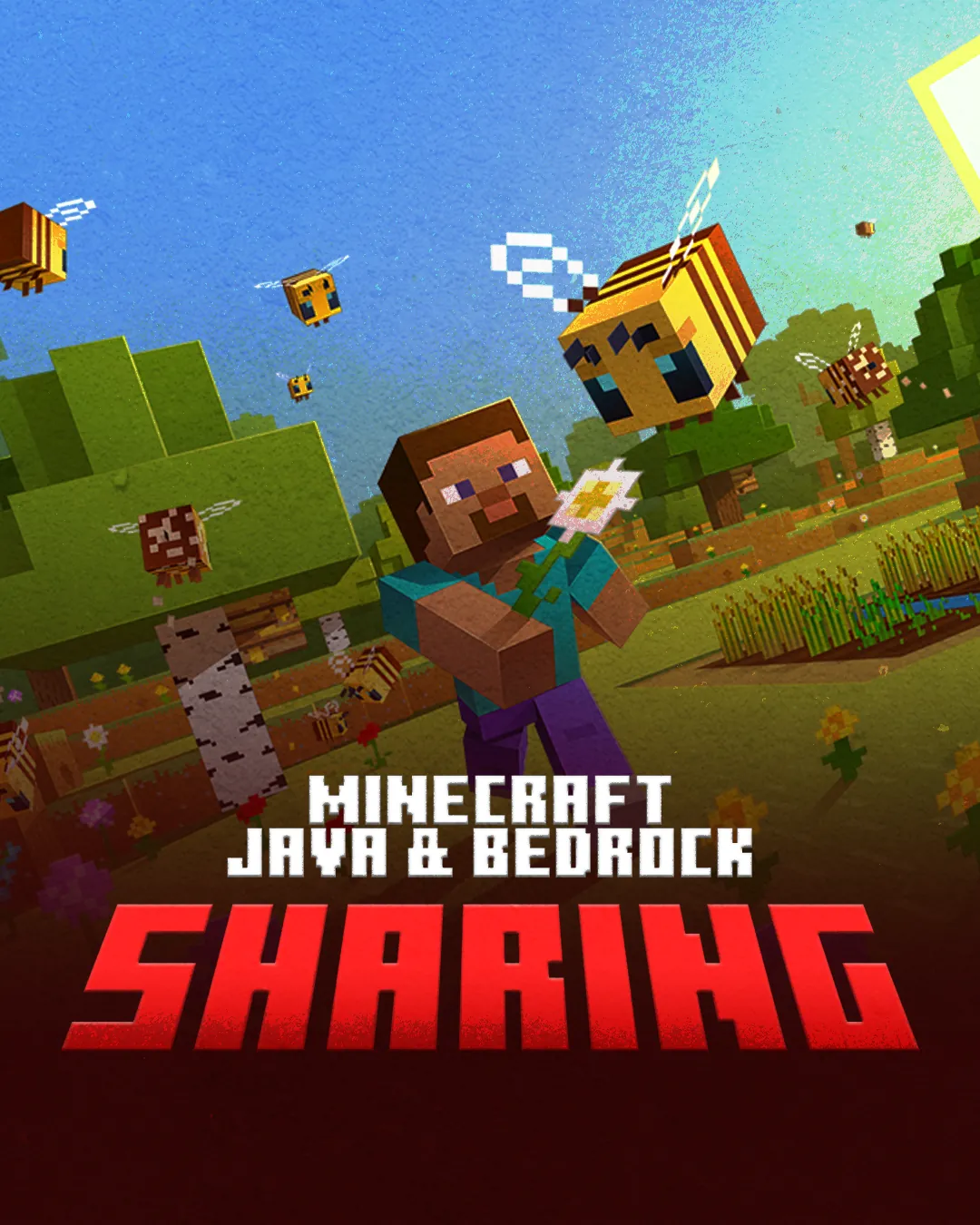 Minecraft Java & Bedrock Sharing